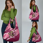 QLD Maroons Rugby Custom Grocery Bag Go Cane Toads Sporty Aboriginal Art