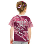 QLD Maroons Rugby Custom Kid T Shirt Go Cane Toads Sporty Aboriginal Art