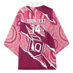 QLD Maroons Rugby Custom Kimono Go Cane Toads Sporty Aboriginal Art