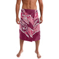 QLD Maroons Rugby Custom Lavalava Go Cane Toads Sporty Aboriginal Art