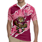 QLD Maroons Rugby Custom Rugby Jersey Go Cane Toads Sporty Aboriginal Art