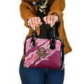 QLD Maroons Rugby Custom Shoulder Handbag Go Cane Toads Sporty Aboriginal Art