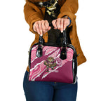 QLD Maroons Rugby Custom Shoulder Handbag Go Cane Toads Sporty Aboriginal Art