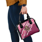 QLD Maroons Rugby Custom Shoulder Handbag Go Cane Toads Sporty Aboriginal Art