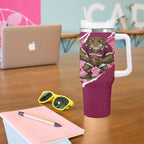 QLD Maroons Rugby Custom Tumbler With Handle Go Cane Toads Sporty Aboriginal Art
