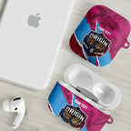 QLD Maroons and NSW Blues Personalised AirPods Case Cockroaches Cane Toads Together