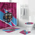 QLD Maroons and NSW Blues Personalised Bathroom Set Cockroaches Cane Toads Together