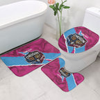 QLD Maroons and NSW Blues Personalised Bathroom Set Cockroaches Cane Toads Together