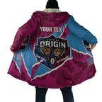 QLD Maroons and NSW Blues Personalised Cloak Cockroaches Cane Toads Together