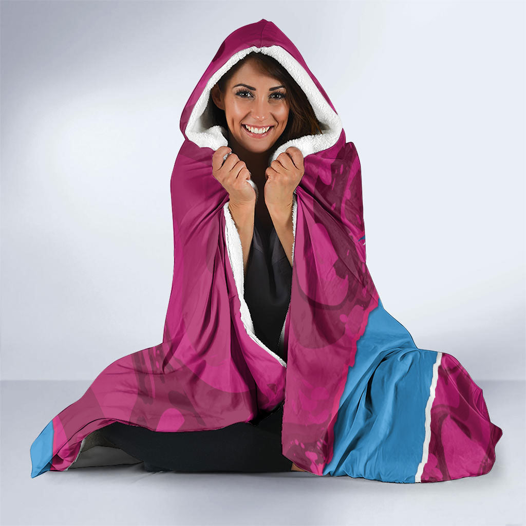 QLD Maroons and NSW Blues Personalised Hooded Blanket Cockroaches Cane Toads Together