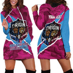 QLD Maroons and NSW Blues Personalised Hoodie Dress Cockroaches Cane Toads Together