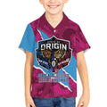QLD Maroons and NSW Blues Personalised Kid Hawaiian Shirt Cockroaches Cane Toads Together