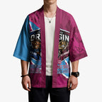 QLD Maroons and NSW Blues Personalised Kimono Cockroaches Cane Toads Together