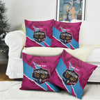 QLD Maroons and NSW Blues Personalised Pillow Cover Cockroaches Cane Toads Together