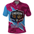 QLD Maroons and NSW Blues Personalised Polo Shirt Cockroaches Cane Toads Together