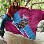 QLD Maroons and NSW Blues Personalised Quilt Cockroaches Cane Toads Together