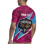 QLD Maroons and NSW Blues Personalised Rugby Jersey Cockroaches Cane Toads Together