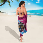 QLD Maroons and NSW Blues Personalised Sarong Cockroaches Cane Toads Together