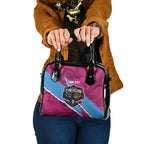 QLD Maroons and NSW Blues Personalised Shoulder Handbag Cockroaches Cane Toads Together