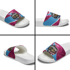QLD Maroons and NSW Blues Personalised Slide Sandals Cockroaches Cane Toads Together