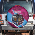 QLD Maroons and NSW Blues Personalised Spare Tire Cover Cockroaches Cane Toads Together
