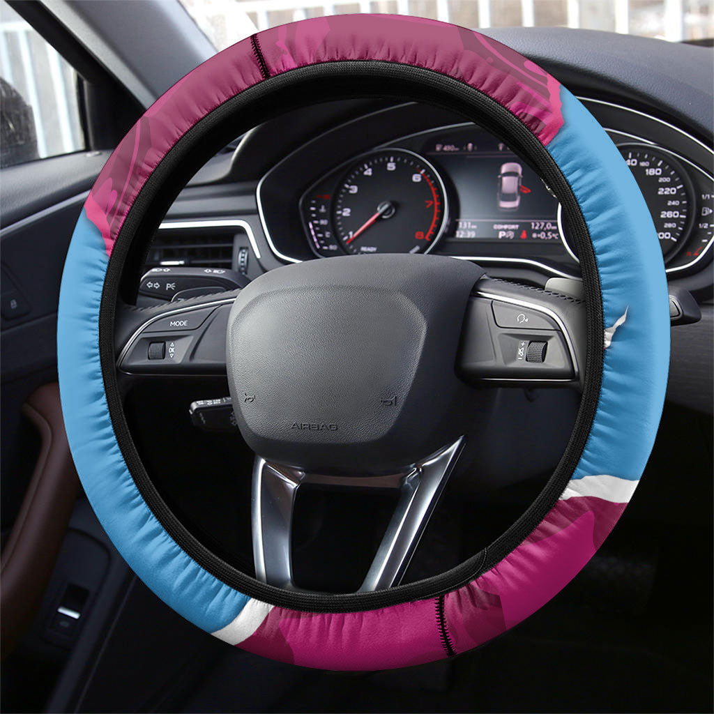 QLD Maroons and NSW Blues Steering Wheel Cover Cockroaches Cane Toads Together