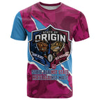QLD Maroons and NSW Blues Personalised T Shirt Cockroaches Cane Toads Together