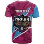 QLD Maroons and NSW Blues Personalised T Shirt Cockroaches Cane Toads Together