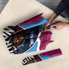 QLD Maroons and NSW Blues Personalised Umbrella Cockroaches Cane Toads Together