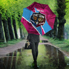QLD Maroons and NSW Blues Personalised Umbrella Cockroaches Cane Toads Together