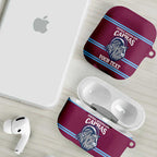 Central Queensland Rugby Custom AirPods Case Go Capras Sporty Style - Aussie Hoodie