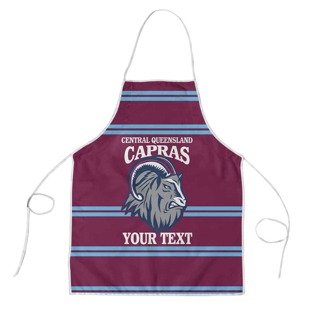 Central Queensland Rugby Custom Apron Go Capras Sporty Style - Aussie Hoodie