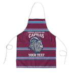 Central Queensland Rugby Custom Apron Go Capras Sporty Style - Aussie Hoodie