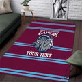 Central Queensland Rugby Custom Area Rug Go Capras Sporty Style - Aussie Hoodie