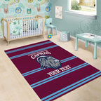 Central Queensland Rugby Custom Area Rug Go Capras Sporty Style - Aussie Hoodie
