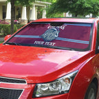 Central Queensland Rugby Custom Auto Sun Shade Go Capras Sporty Style - Aussie Hoodie