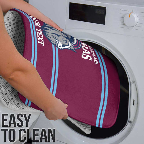 Central Queensland Rugby Custom Bathroom Set Go Capras Sporty Style - Aussie Hoodie