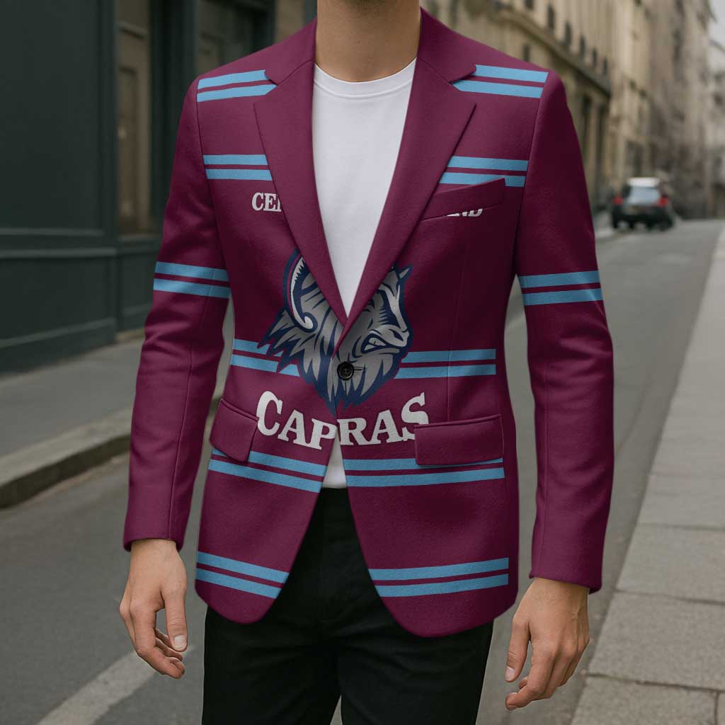 Central Queensland Rugby Custom Blazer Go Capras Sporty Style - Aussie Hoodie