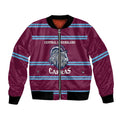 Central Queensland Rugby Custom Bomber Jacket Go Capras Sporty Style - Aussie Hoodie