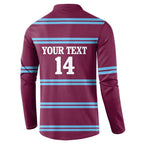 Central Queensland Rugby Custom Button Sweatshirt Go Capras Sporty Style - Aussie Hoodie