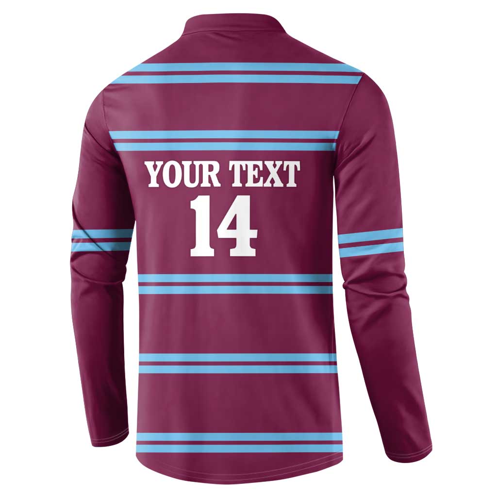 Central Queensland Rugby Custom Button Sweatshirt Go Capras Sporty Style - Aussie Hoodie