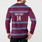 Central Queensland Rugby Custom Button Sweatshirt Go Capras Sporty Style - Aussie Hoodie