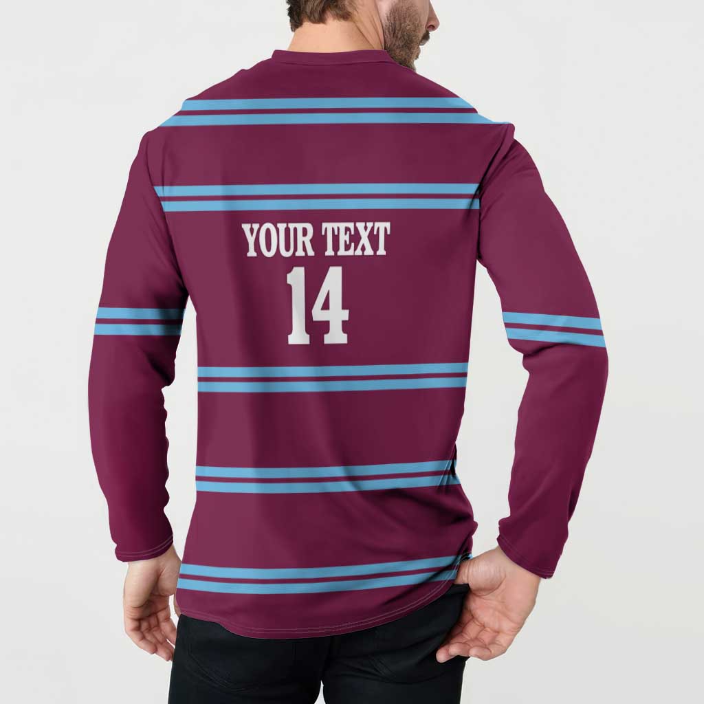 Central Queensland Rugby Custom Button Sweatshirt Go Capras Sporty Style - Aussie Hoodie
