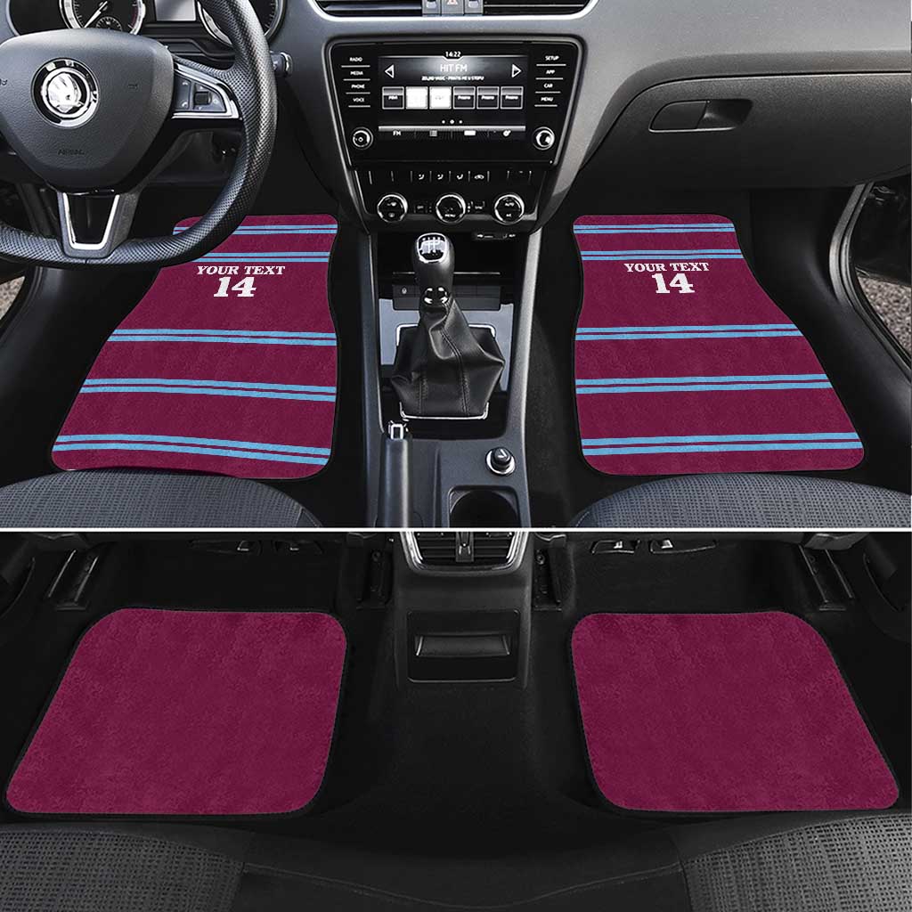 Central Queensland Rugby Custom Car Mats Go Capras Sporty Style - Aussie Hoodie