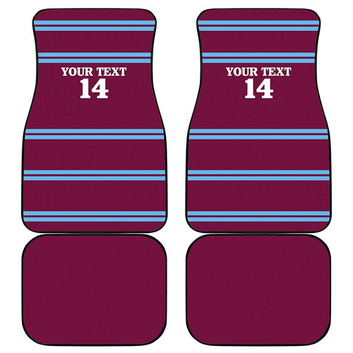 Central Queensland Rugby Custom Car Mats Go Capras Sporty Style - Aussie Hoodie