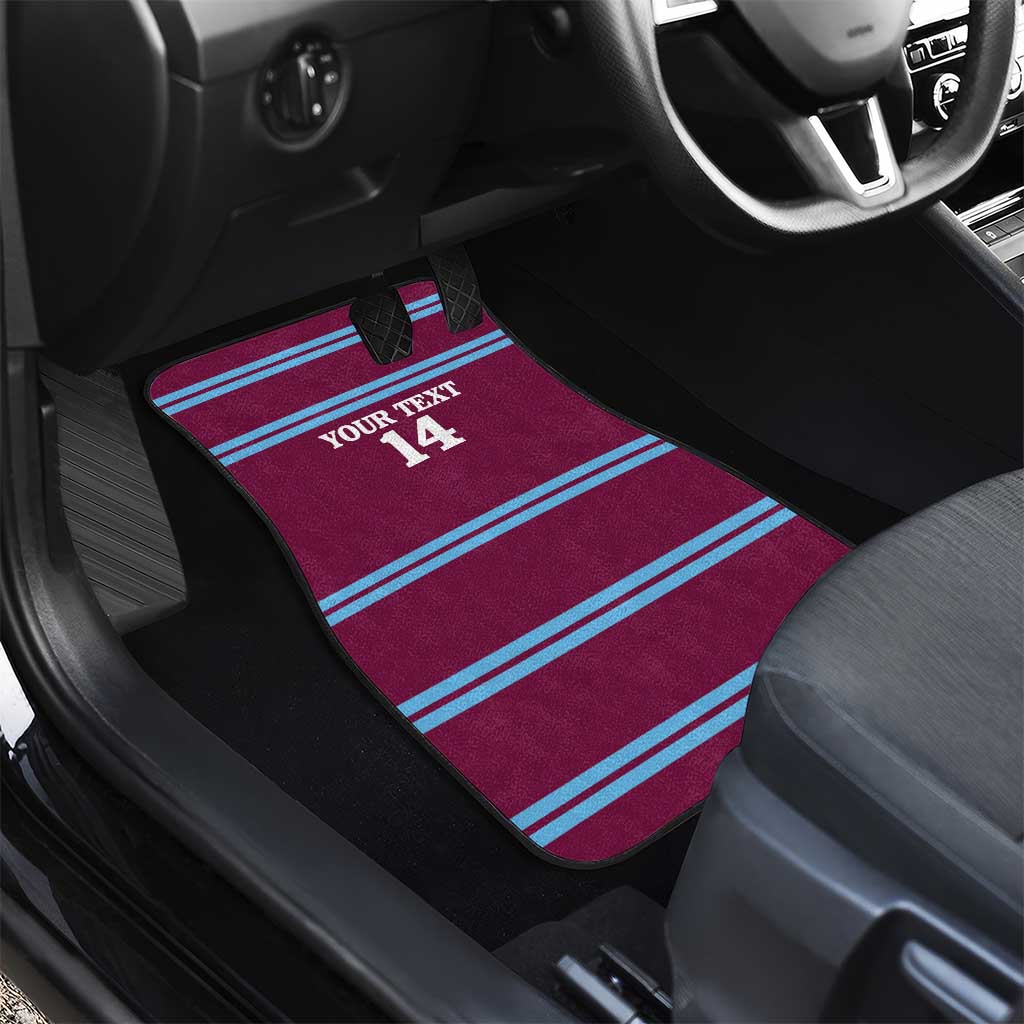 Central Queensland Rugby Custom Car Mats Go Capras Sporty Style - Aussie Hoodie