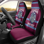 Central Queensland Rugby Custom Car Seat Cover Go Capras Sporty Style - Aussie Hoodie