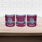 Central Queensland Rugby Custom Ceramic Mug Go Capras Sporty Style - Aussie Hoodie