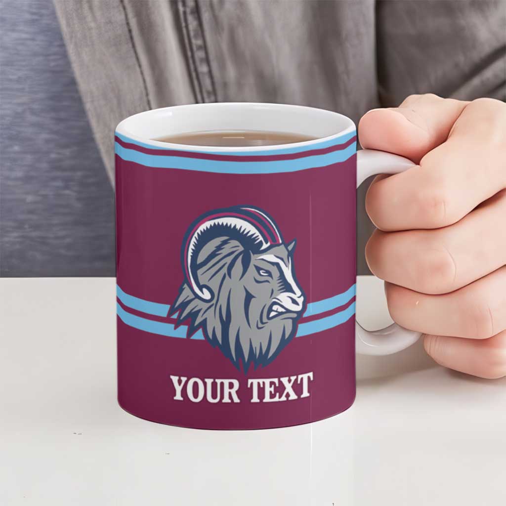 Central Queensland Rugby Custom Ceramic Mug Go Capras Sporty Style - Aussie Hoodie