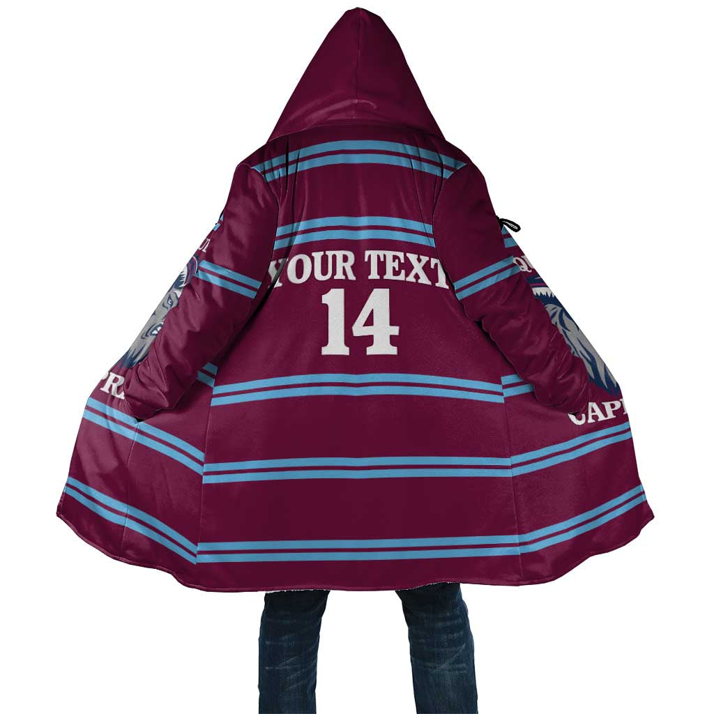 Central Queensland Rugby Custom Cloak Go Capras Sporty Style - Aussie Hoodie